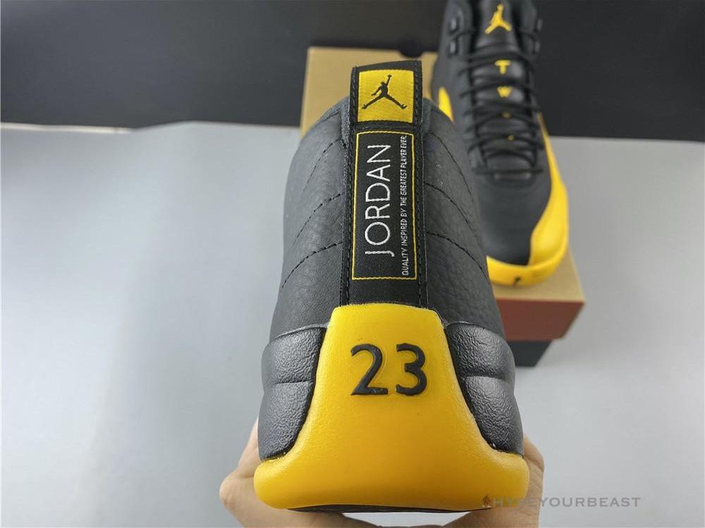 Air Jordan 12 Retro Black 'University Gold'