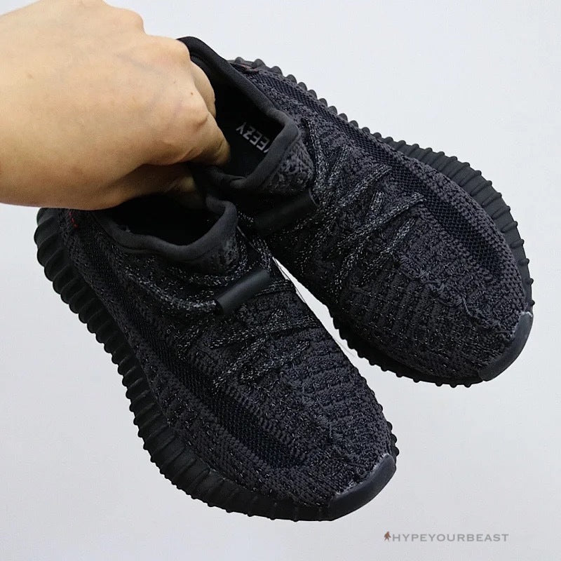 Adidas Yeezy Boost 350 V2 'Static Black Reflective' (Infant)