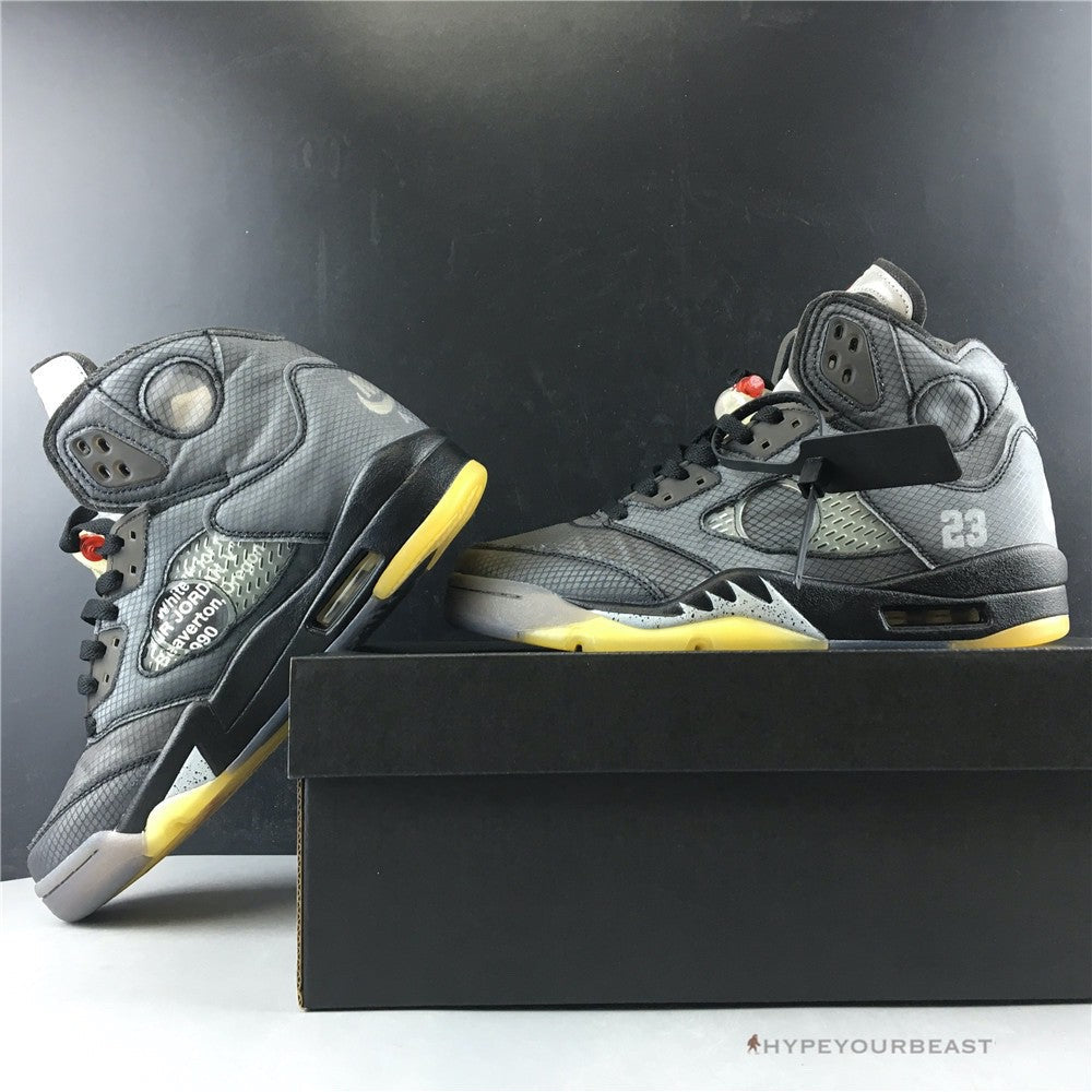Jordan 5 Retro Off-White Black