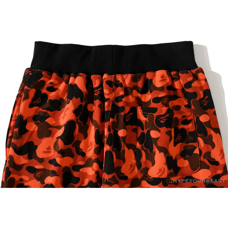BAPE x XO Camouflage Red Pants