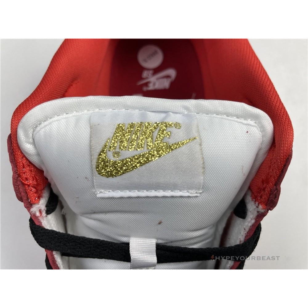 Nike SB Dunk Low Gold Red