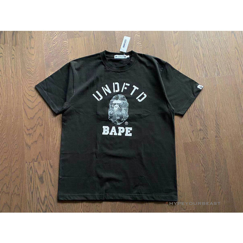 UNDFTD X Bape Tee Shirt Black