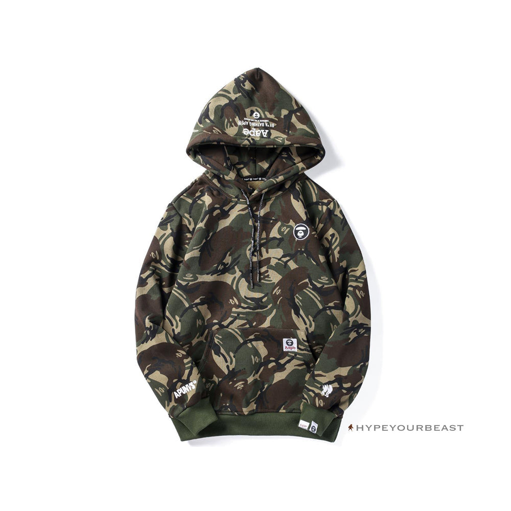 Bape Camo Hoodie Army Camouflage