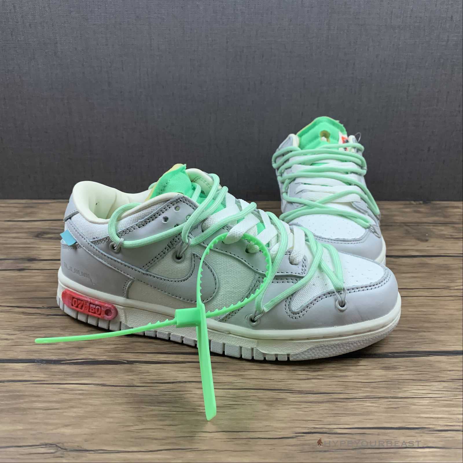 Off White X Nike Dunk Low 'Dear Summer - The 07/50'