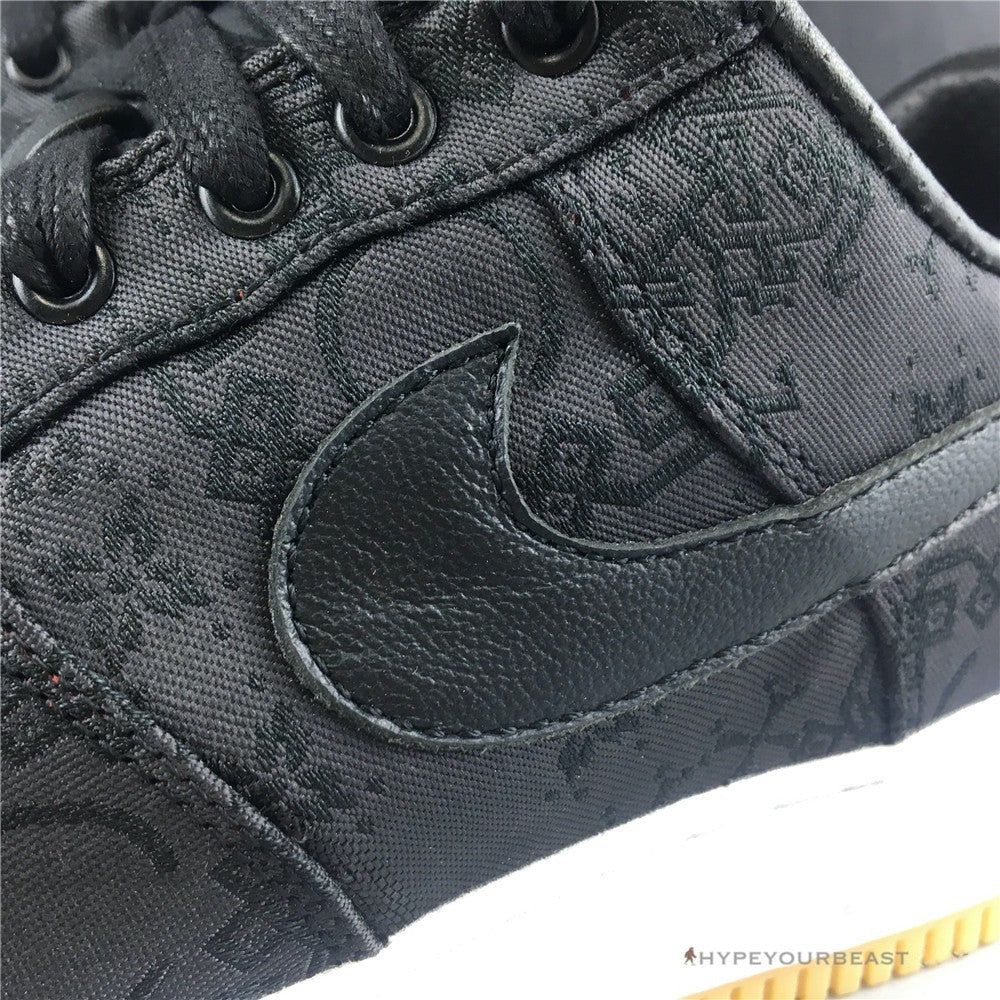 Nike Air Force 1 X Clot "Black Silk"