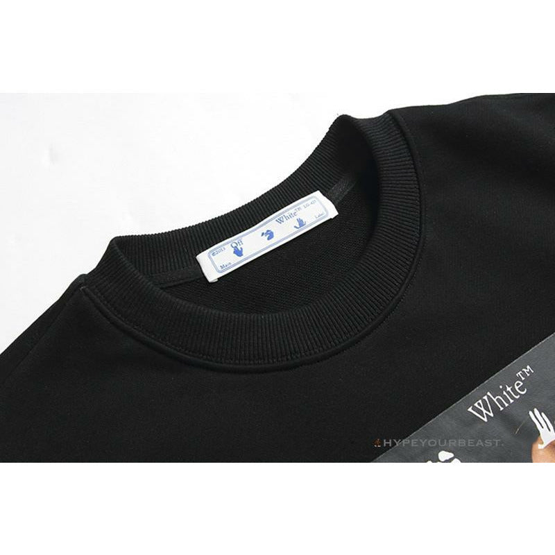 Off White Shirt Black Human