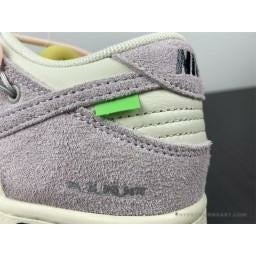 Off White X Nike Dunk Low Dear Summer Purple