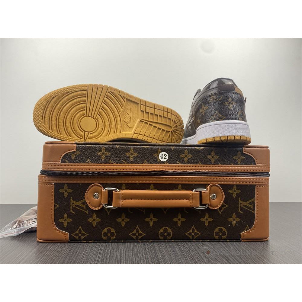 Off White X Jordan 1 Low X LV