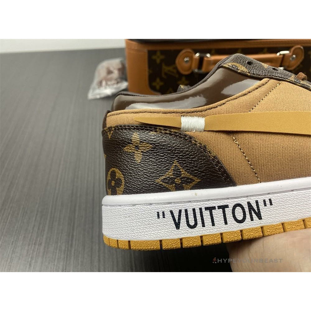 Off White X Jordan 1 Low X LV