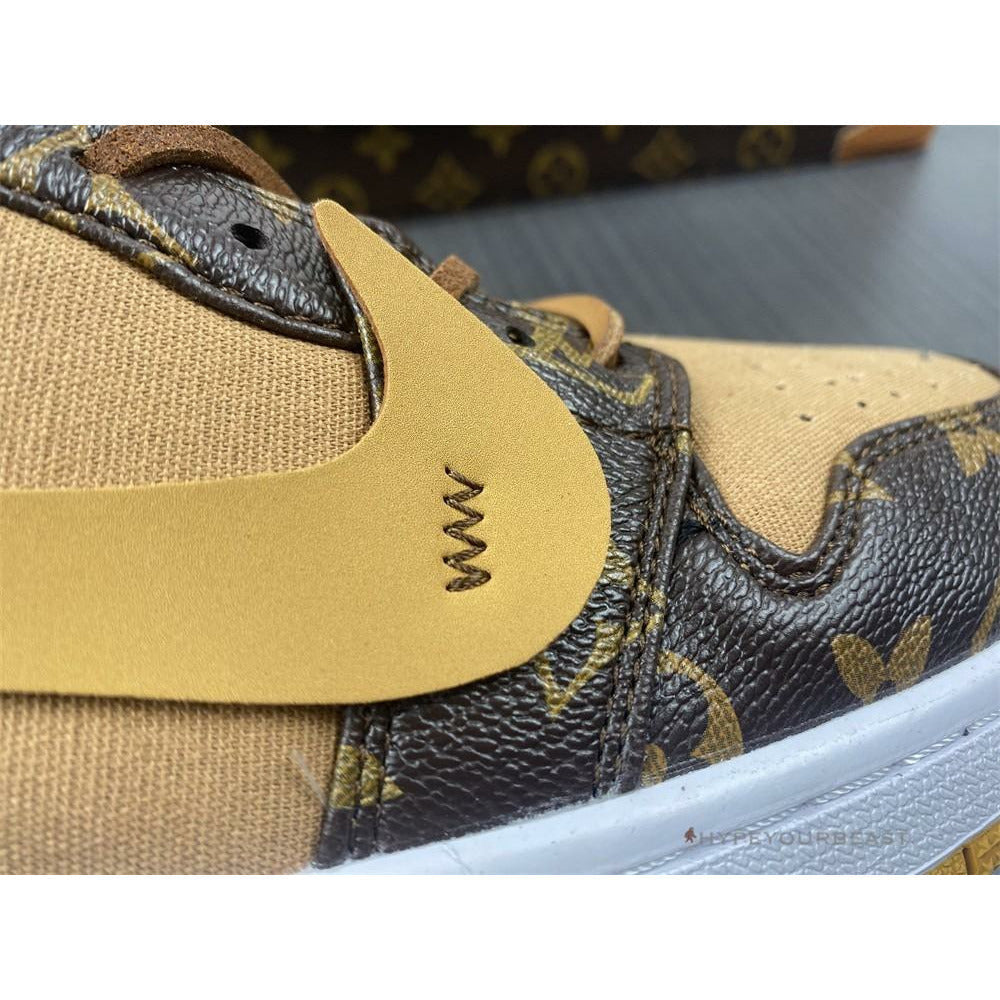 Off White X Jordan 1 Low X LV