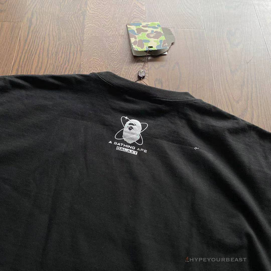 Bape Tee Shirt Black Galaxy