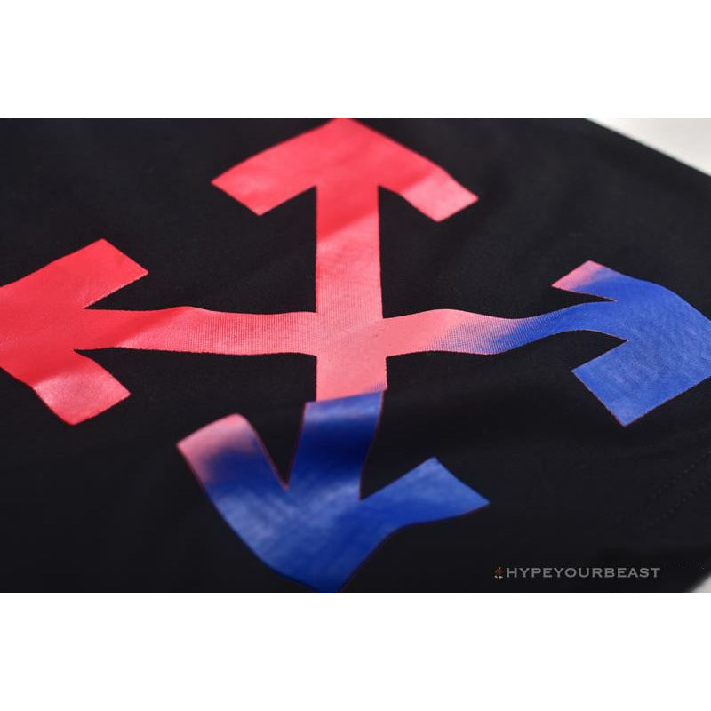 OFF-WHITE Gradient Series Shorts 'BLACK'