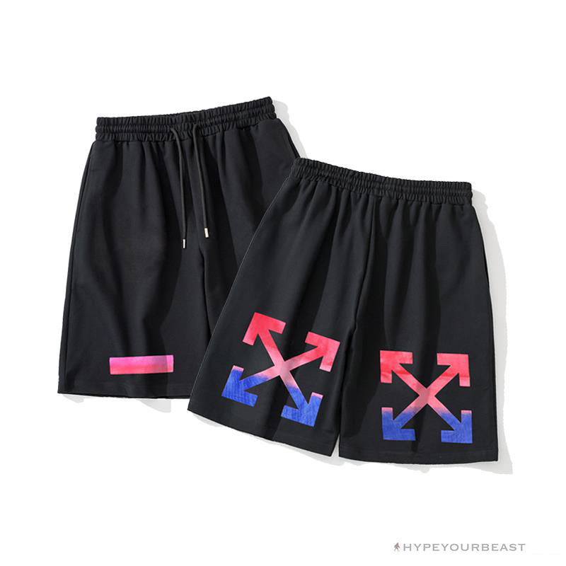 OFF-WHITE Gradient Series Shorts 'BLACK'