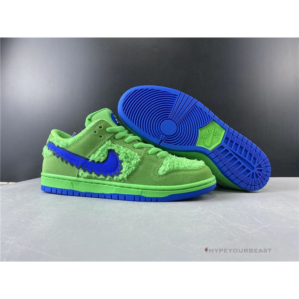 Nike SB Dunk Low X Grateful Dead Green Bear