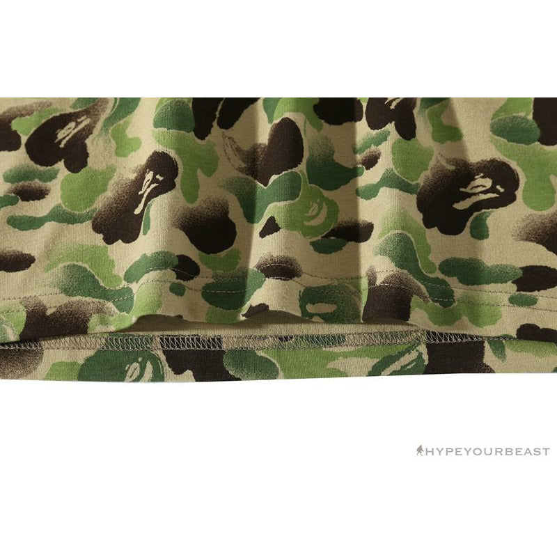BAPE Chinese Style Ink 10th Anniversary Camouflage Tee Shirt 'GREEN'