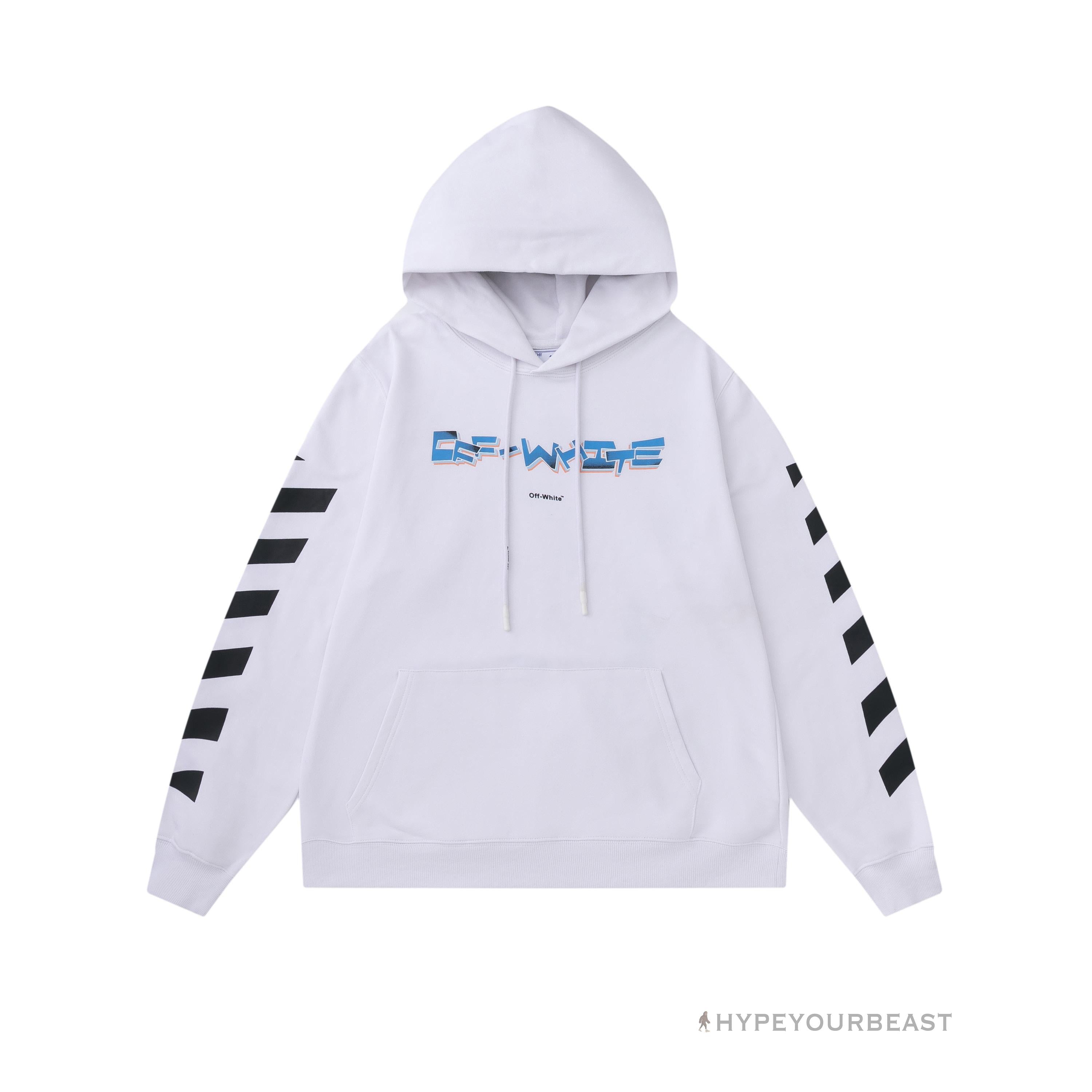 Off White Hoodie Looney - White