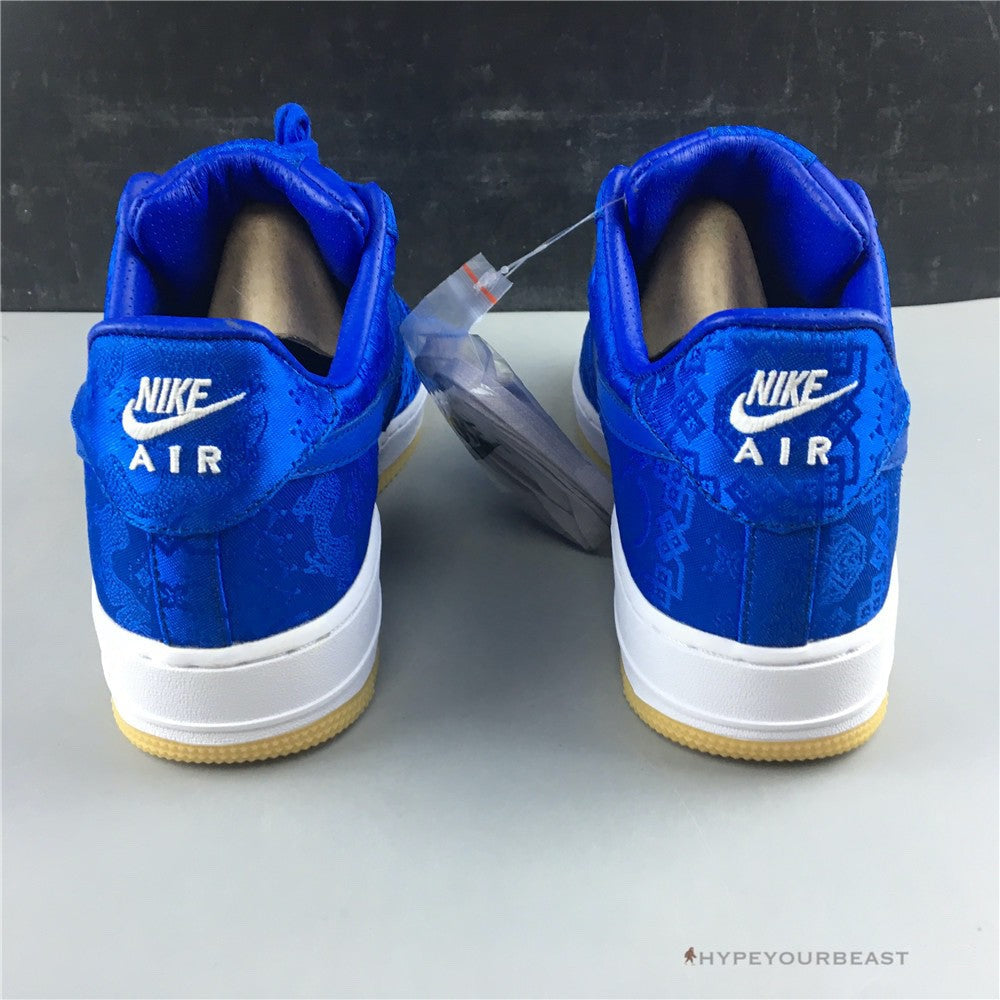 Nike Air Force 1 X Clot "Blue Silk”