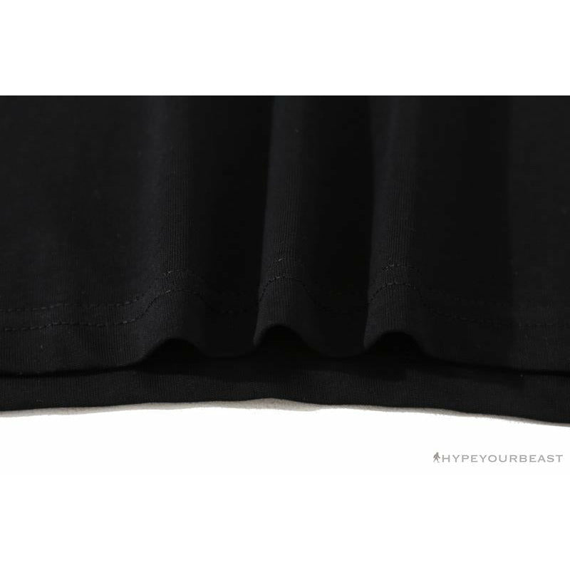 BAPE Japan Limited Edition Mt. Fuji Sakura Tee Shirt 'BLACK'