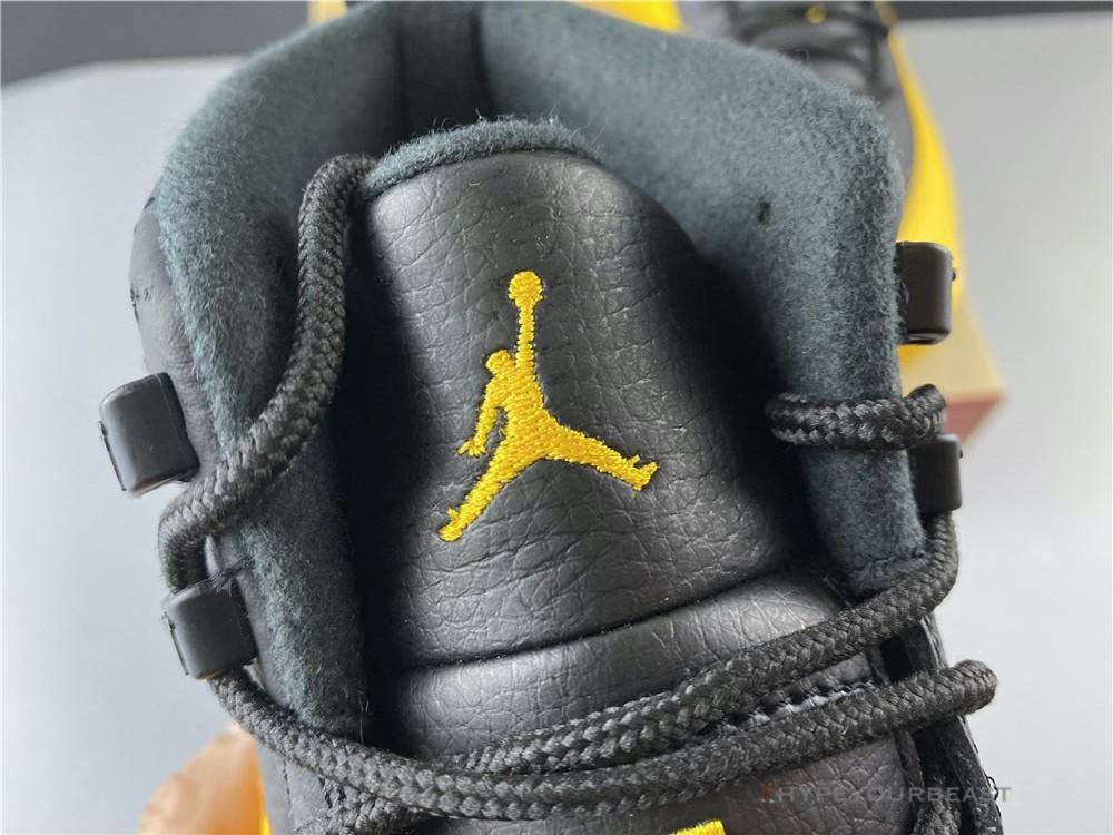 Air Jordan 12 Retro Black 'University Gold'