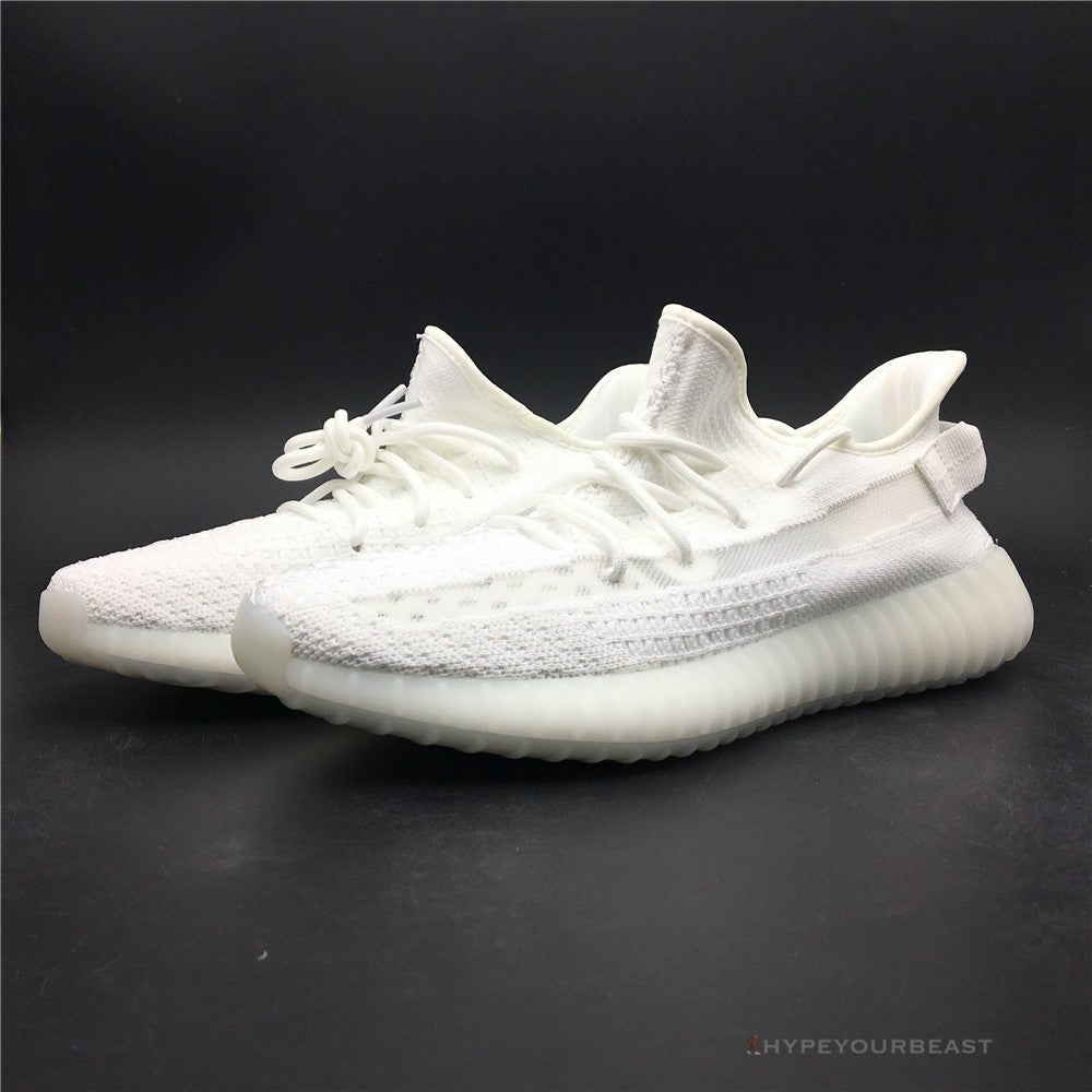 Adidas Yeezy Boost 350 V2 White / White Translucent Stripe