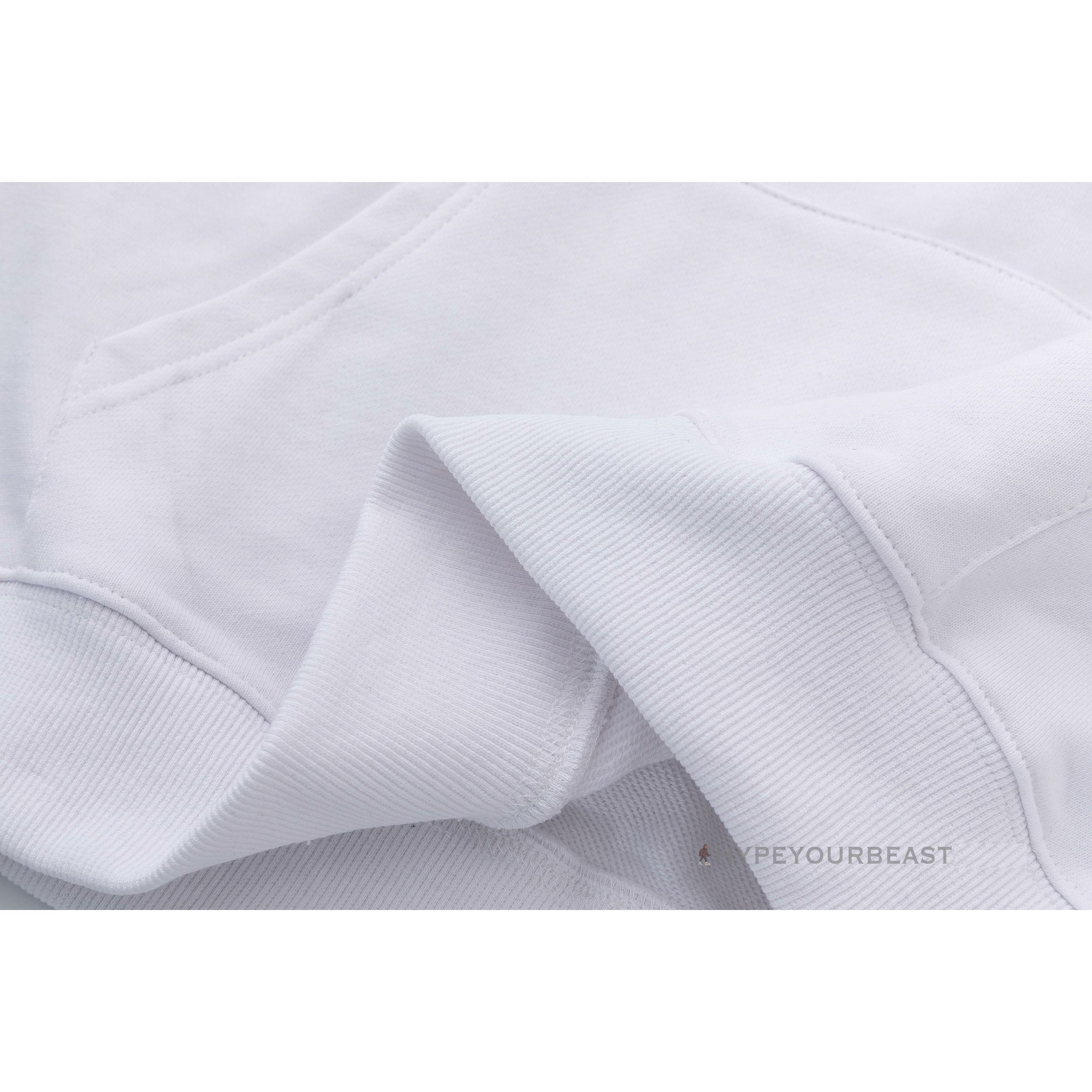 Off White Hoodie Flamingo - White