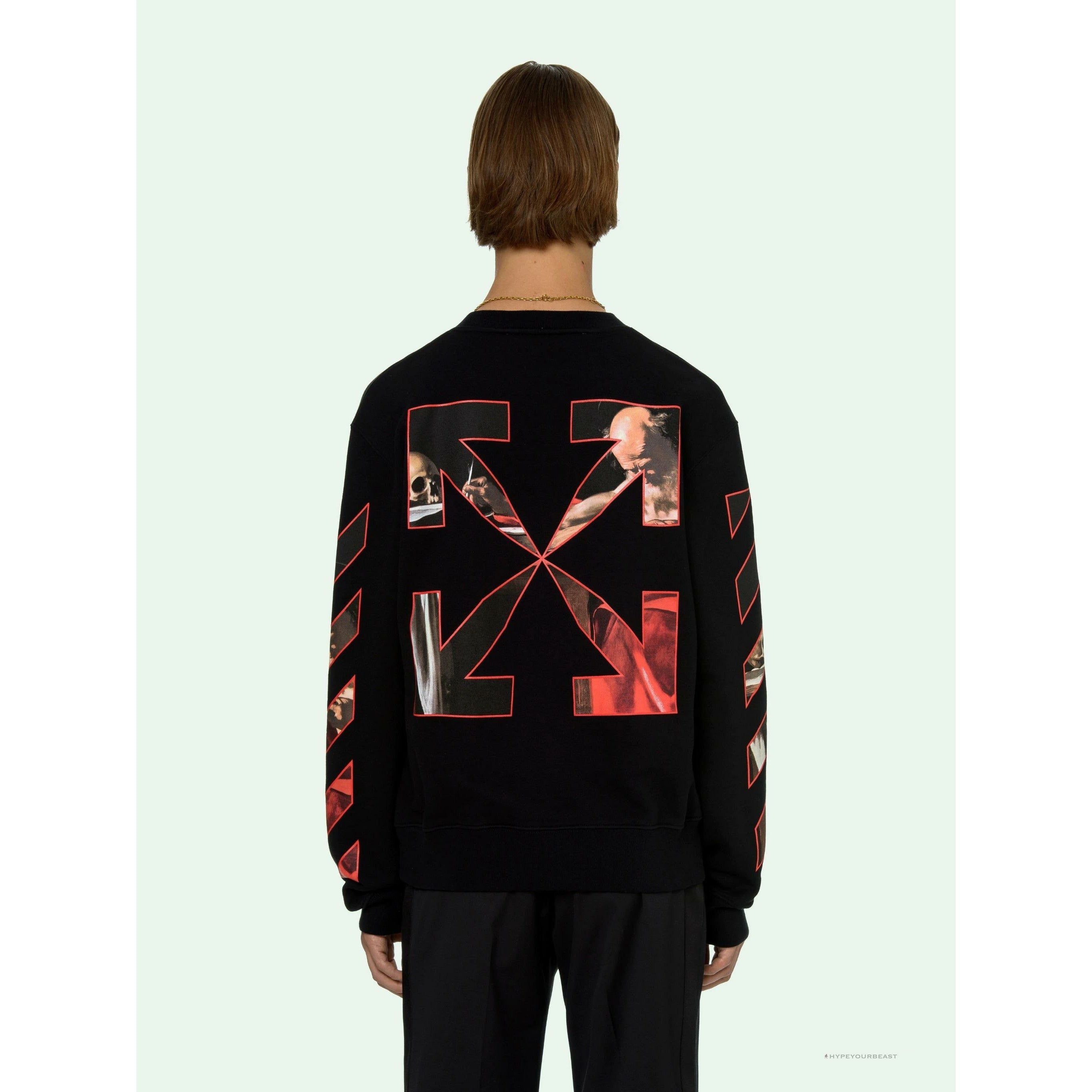 Off White Shirt Black Human