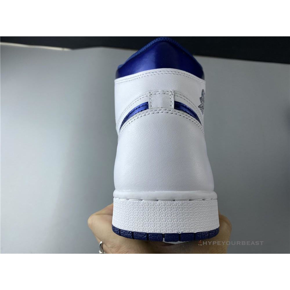 Air Jordan 1 High 'OG' Metallic Navy