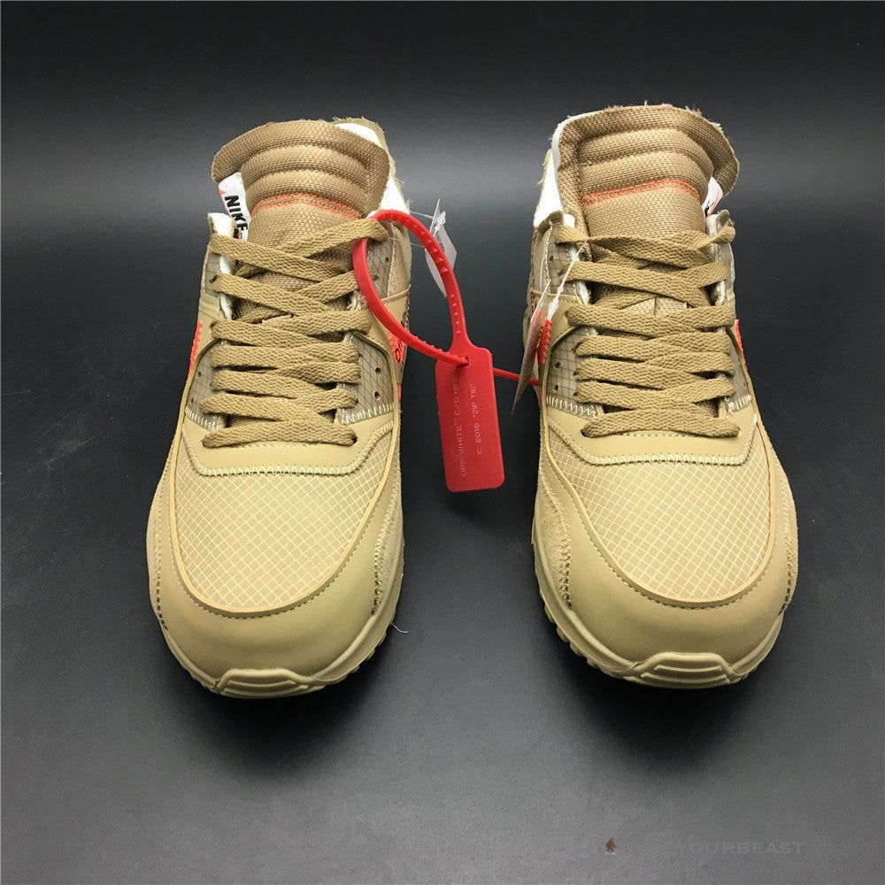 Off White x Nike Air Max 90 "Desert Ore"