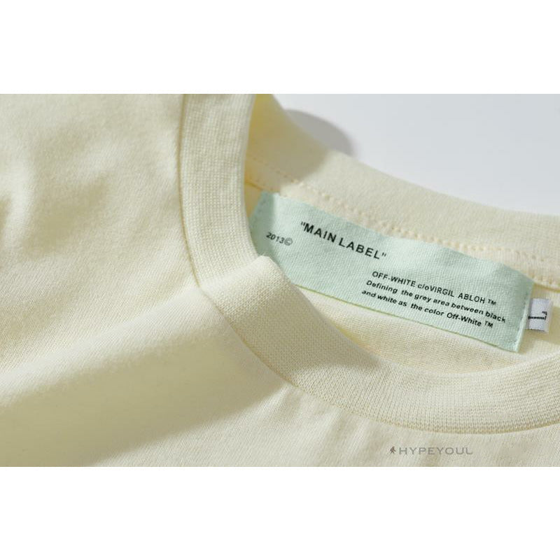 OFF-WHITE Flower Edition Tee Shirt 'BEIGE'