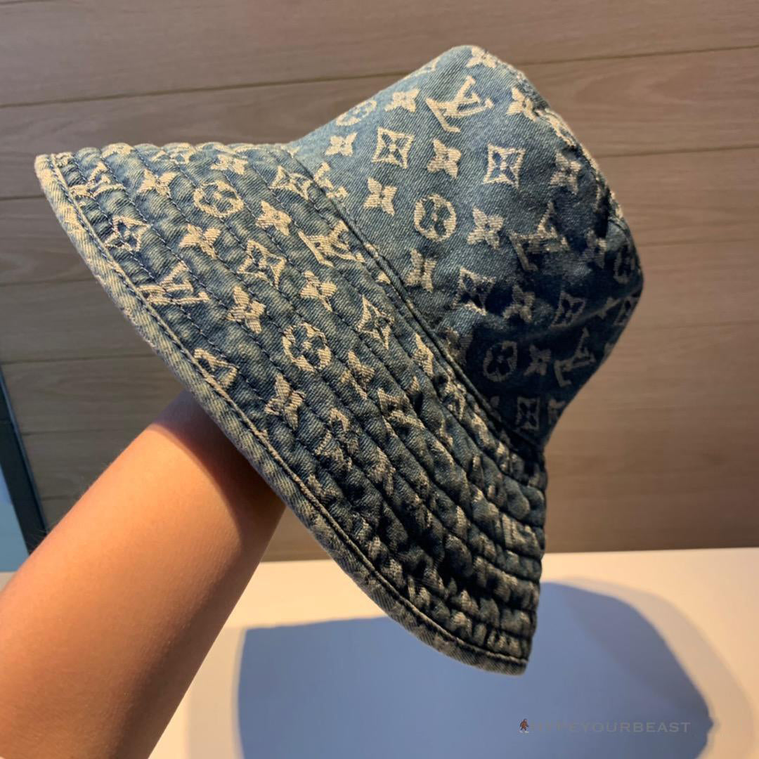 LV Bucket Hat Blue