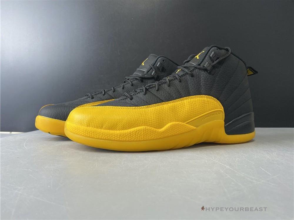 Air Jordan 12 Retro Black 'University Gold'