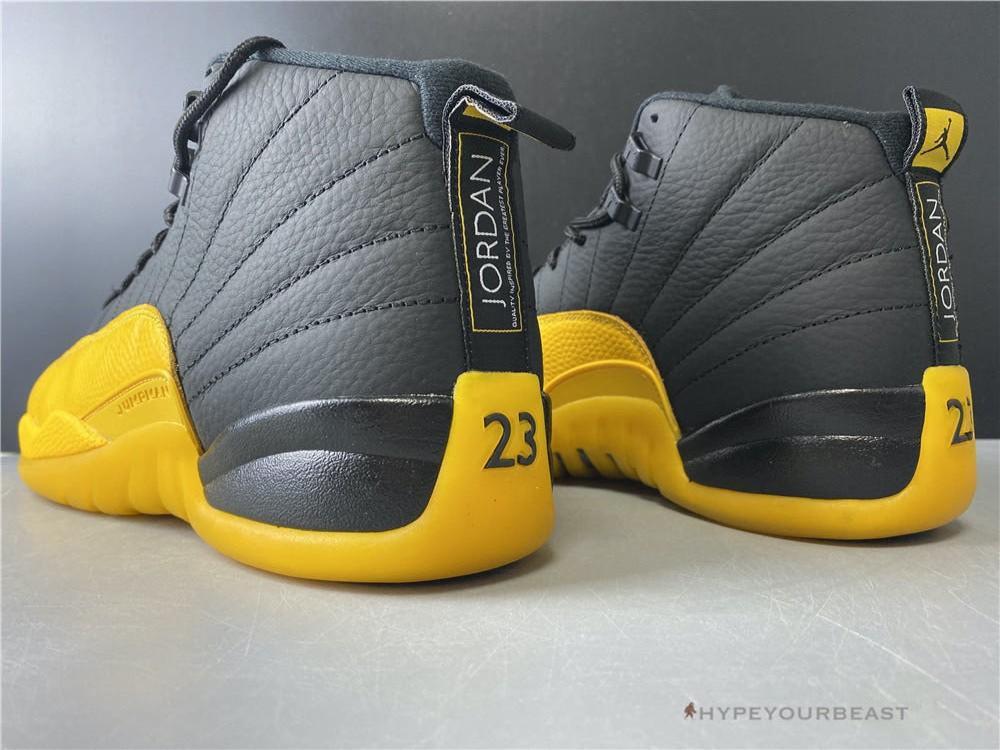 Air Jordan 12 Retro Black 'University Gold'