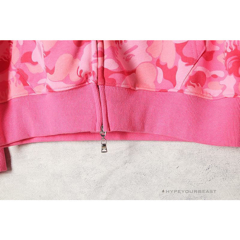 Bape Hoodie Pink