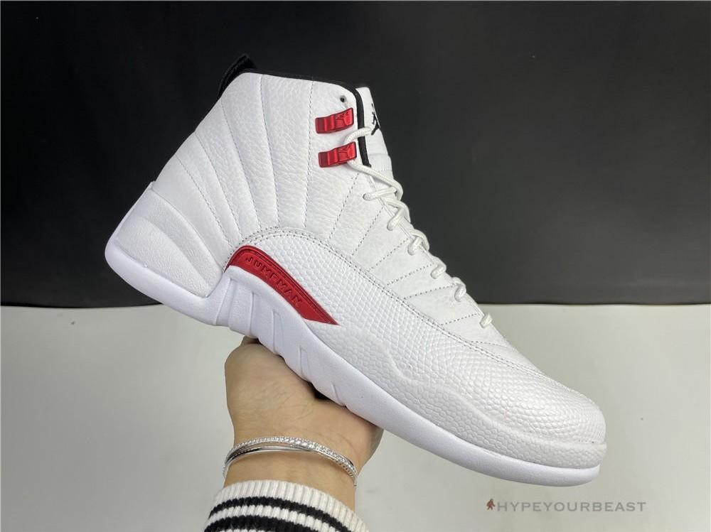 Air Jordan 12 Twist White Red