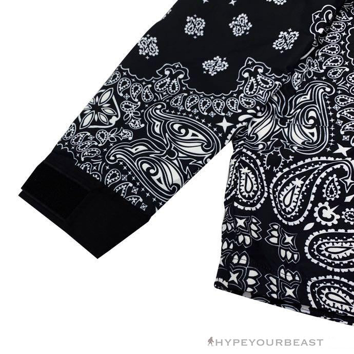 Supreme X TNF Bandana Jacket Black