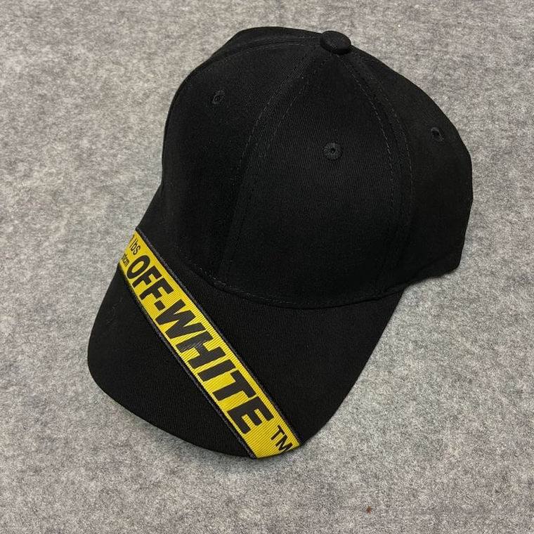 Off White Hat Black Yellow