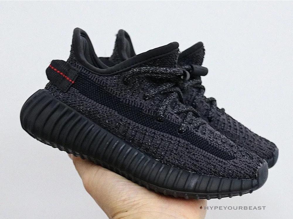 Adidas Yeezy Boost 350 V2 'Static Black Reflective' (Infant)
