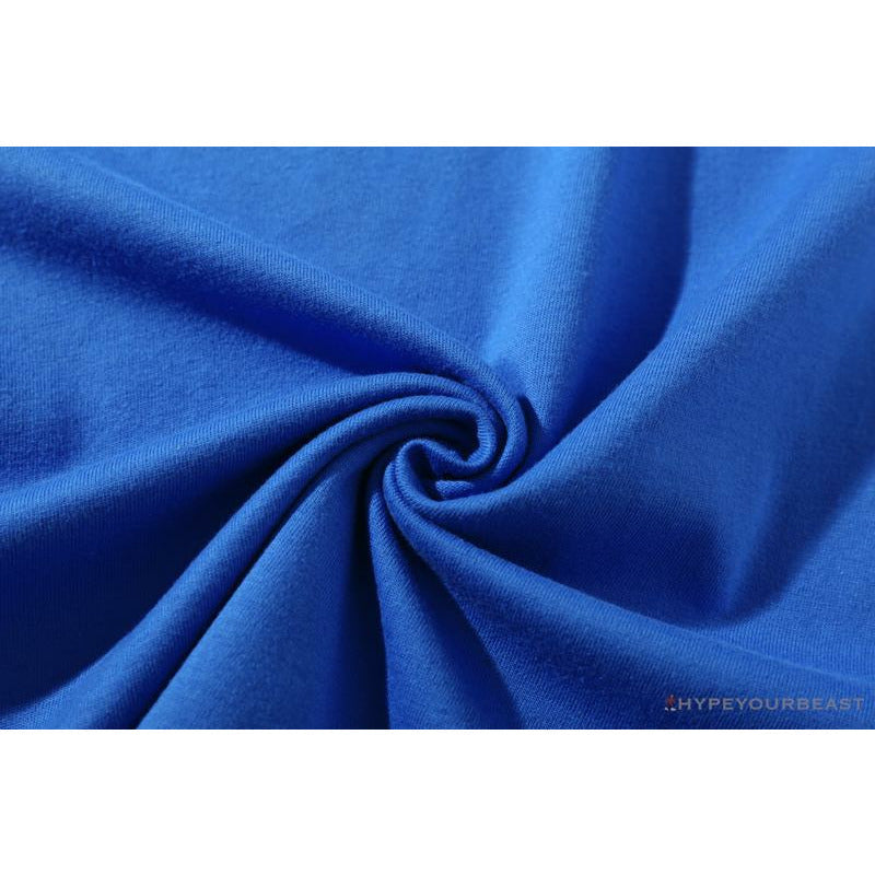 BAPE Little Ape Head Colorful Classic Tee Shirt 'BLUE'