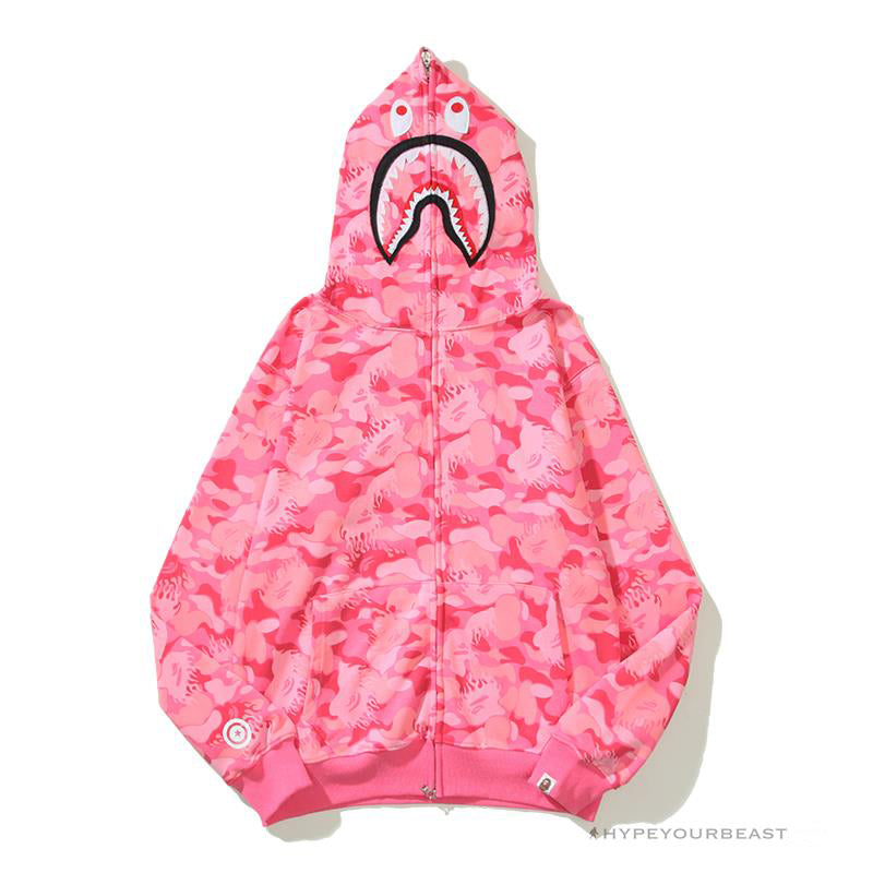Bape Hoodie Pink