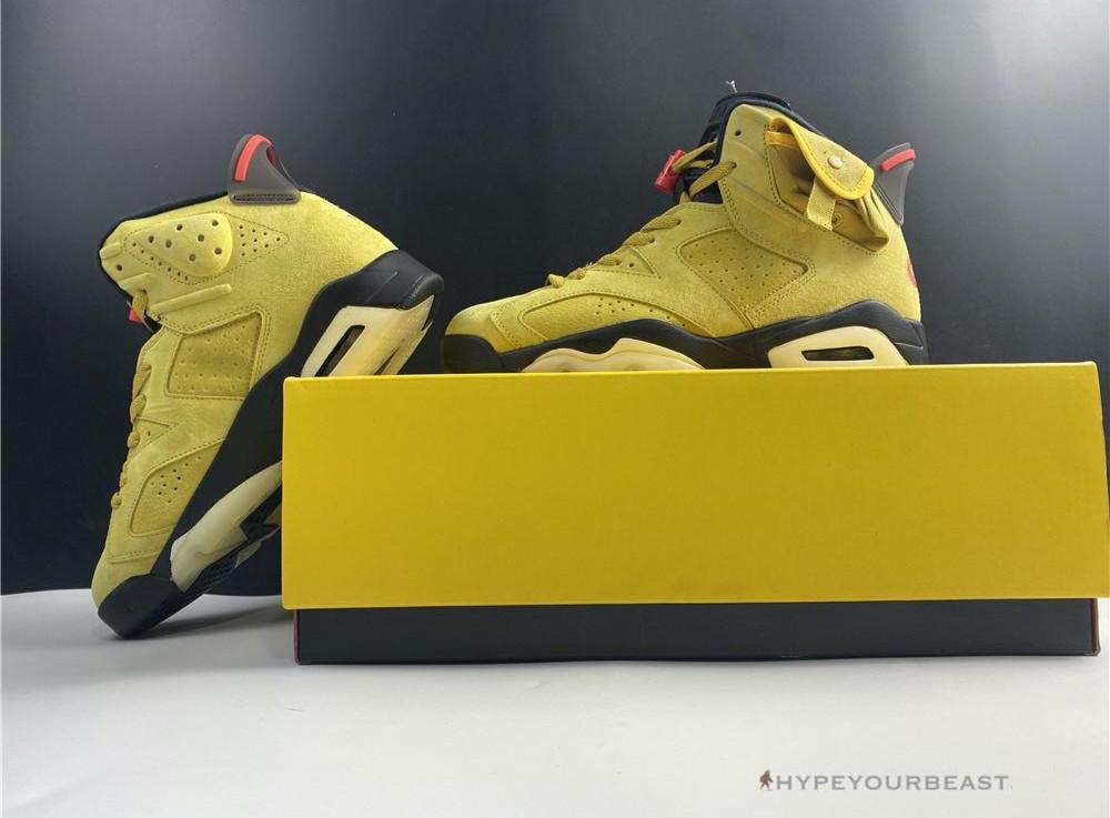 Air Jordan 6 Retro Travis Scott Yellow