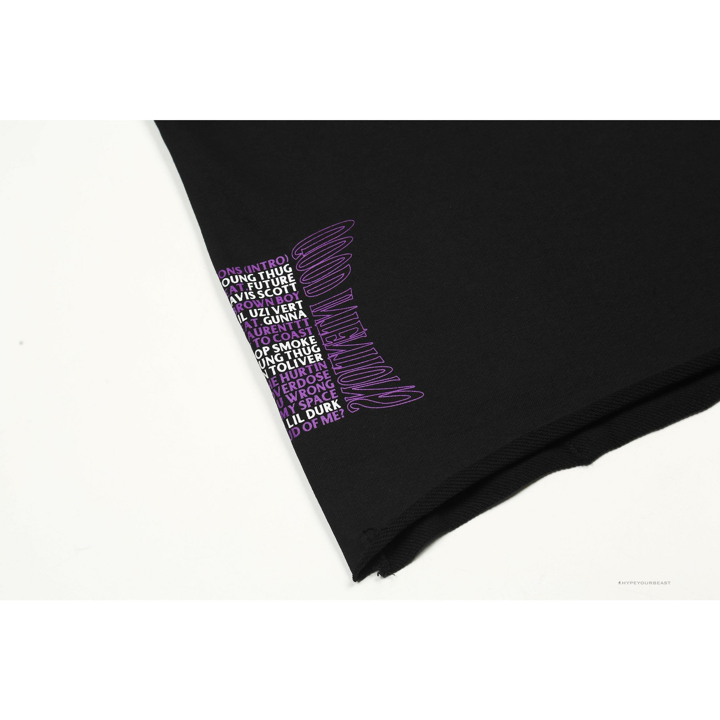 Vlone Hoodie Black Good Intention