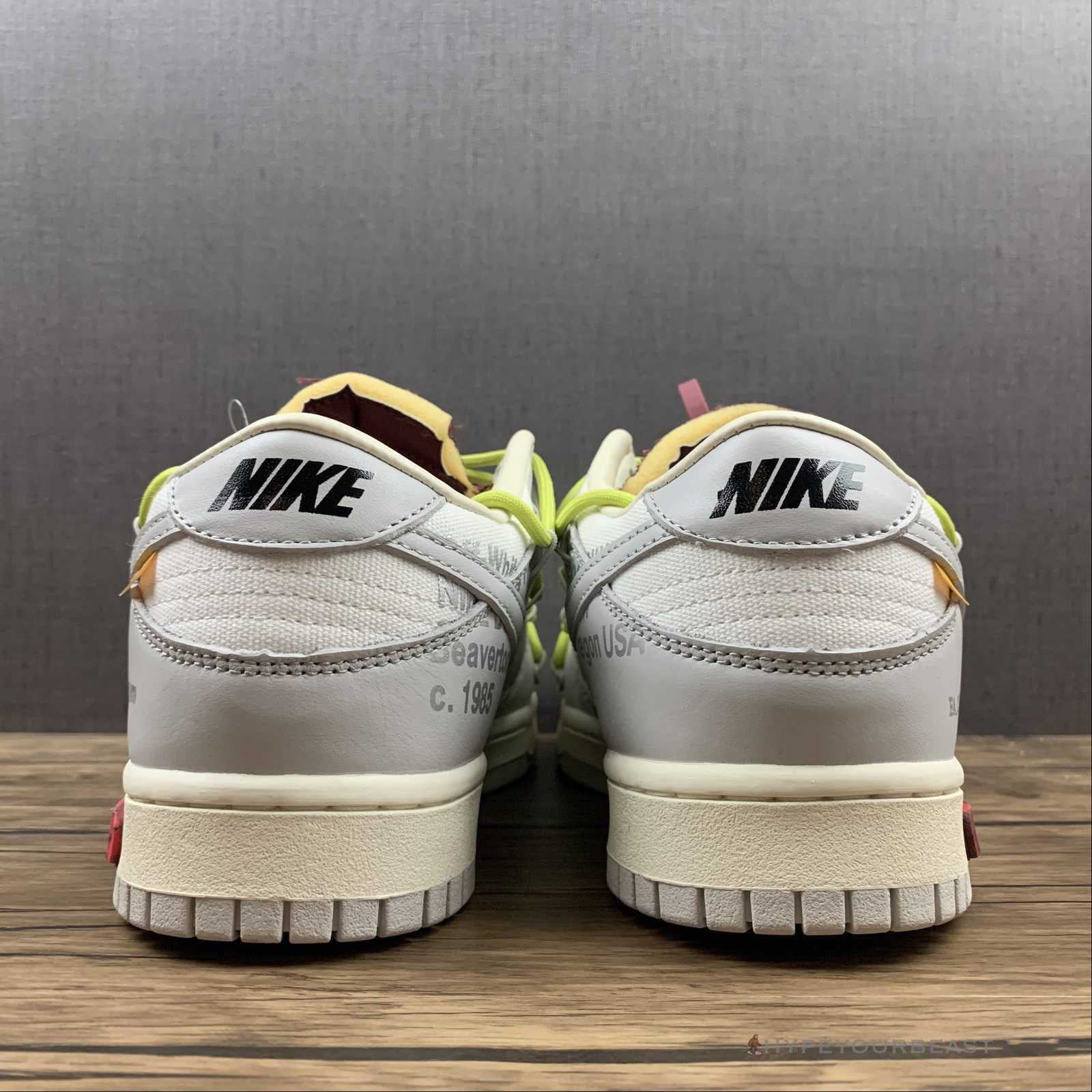 Off White X Nike Dunk Low 'Dear Summer - The 08/50'