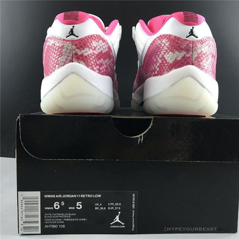 Air Jordan 11 Low 'White / Pink'