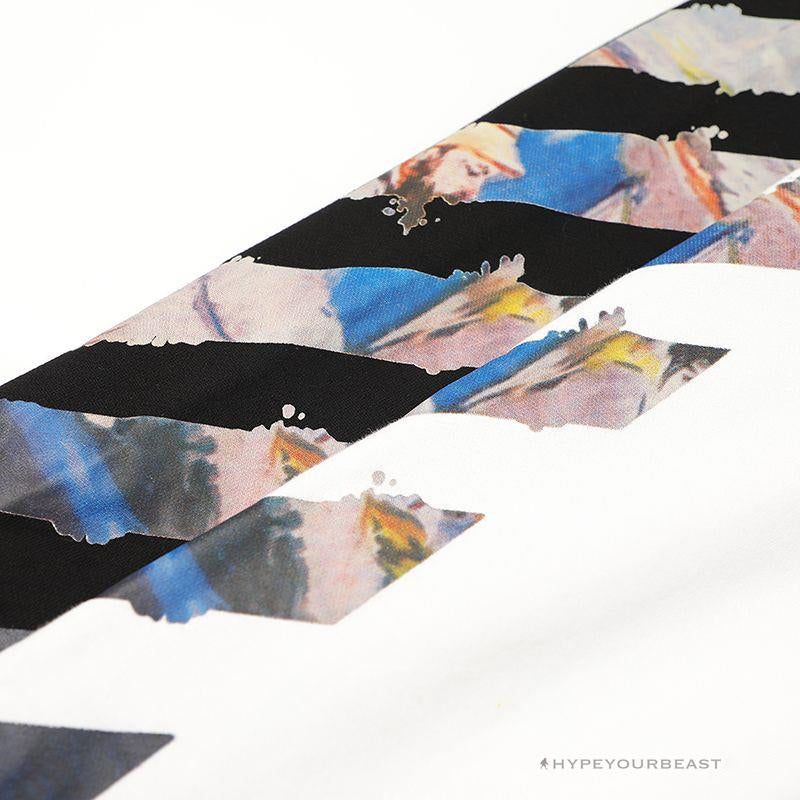 Off White Hoodie Vincent Van Gogh White