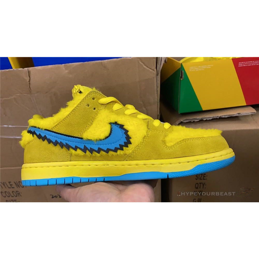 Nike SB Dunk Low X Grateful Dead Yellow Bear