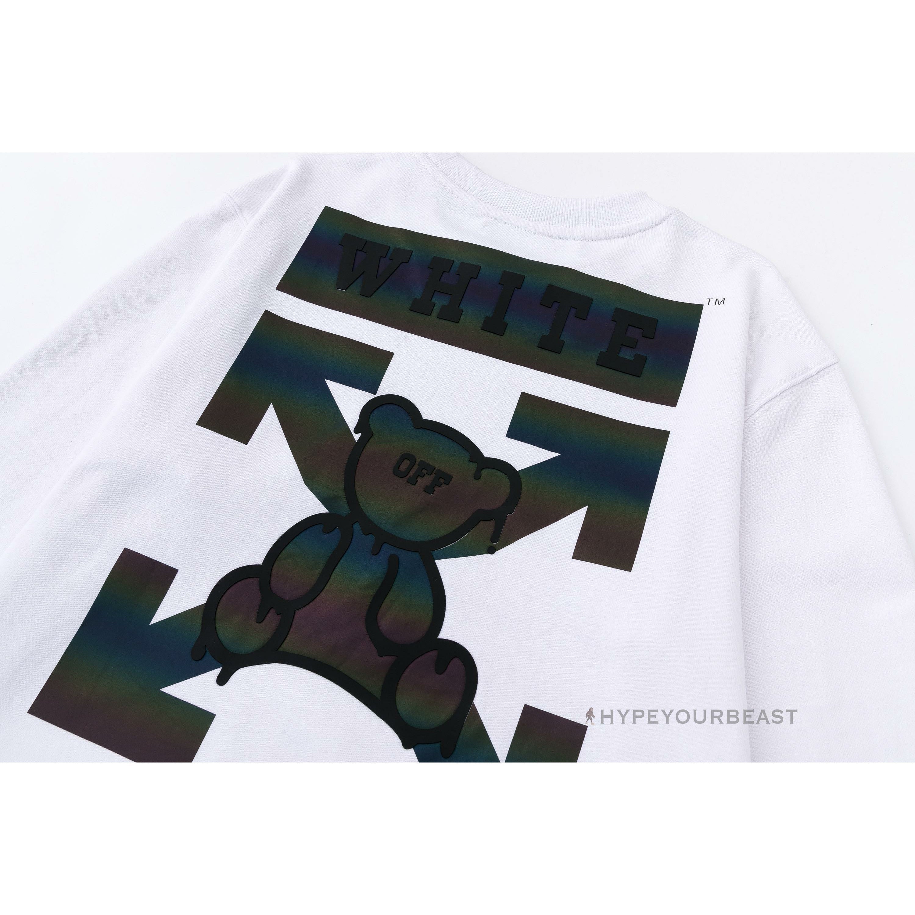 Off White Shirt Bear - White