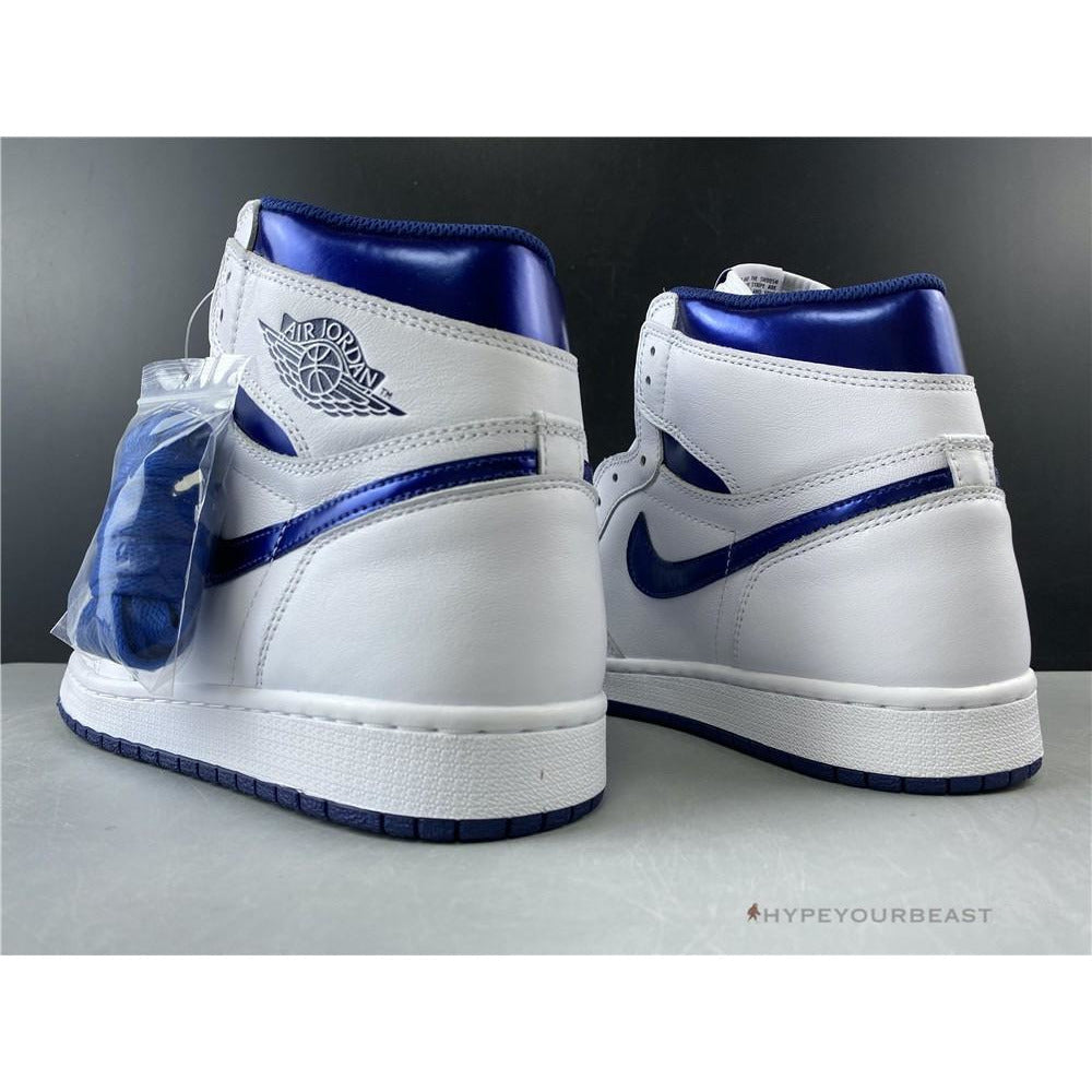 Air Jordan 1 High 'OG' Metallic Navy