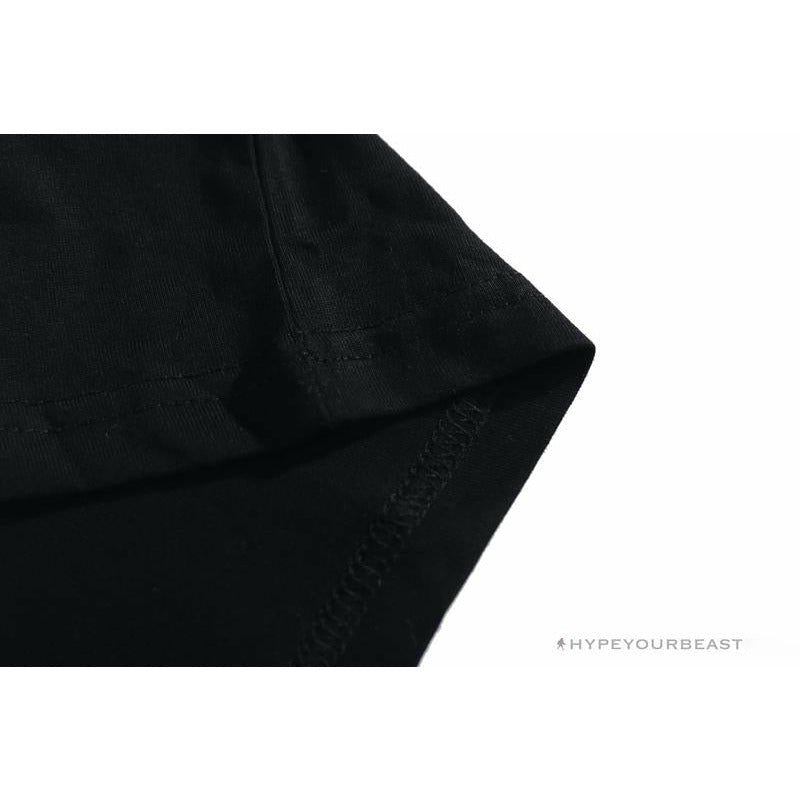 BAPE Shark Head Crazy Patch Tee Shirt