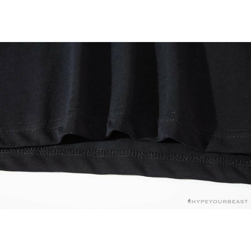 BAPE Baby Shark Blue Shark Tee Shirt 'BLACK'