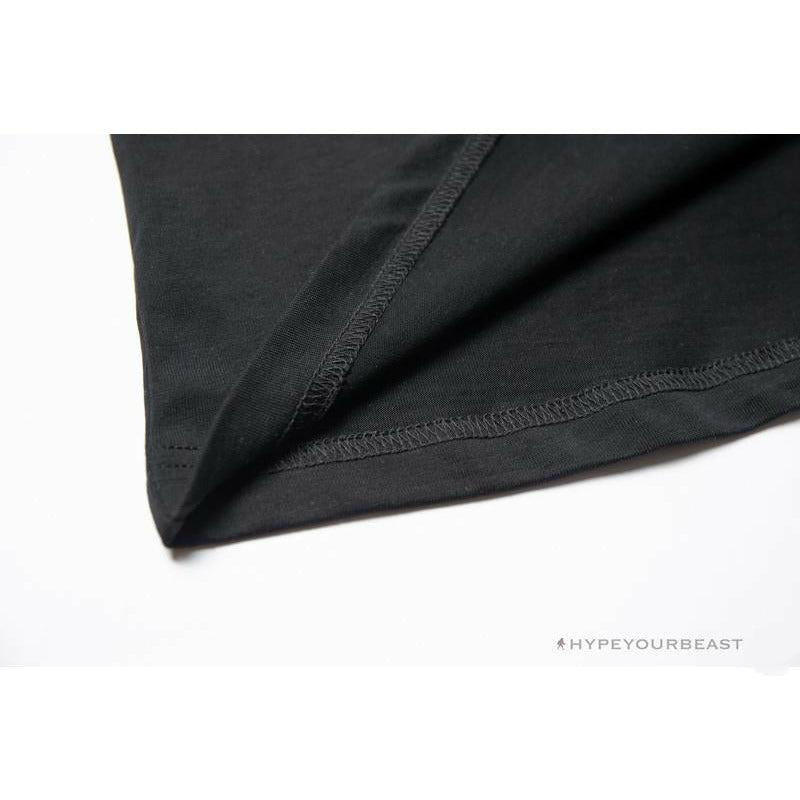 OFF-WHITE Loose x Oversized Chest Tee Shirt 'BLACK'